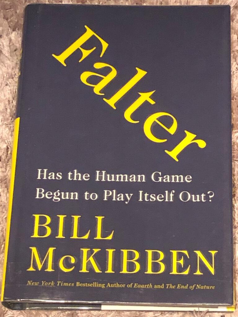 Falter - has the human game begun to play itself out?
