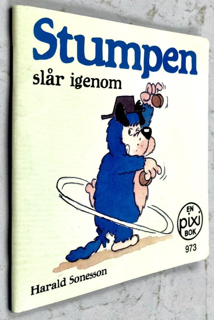 Stumpen sl&aring;r igenom