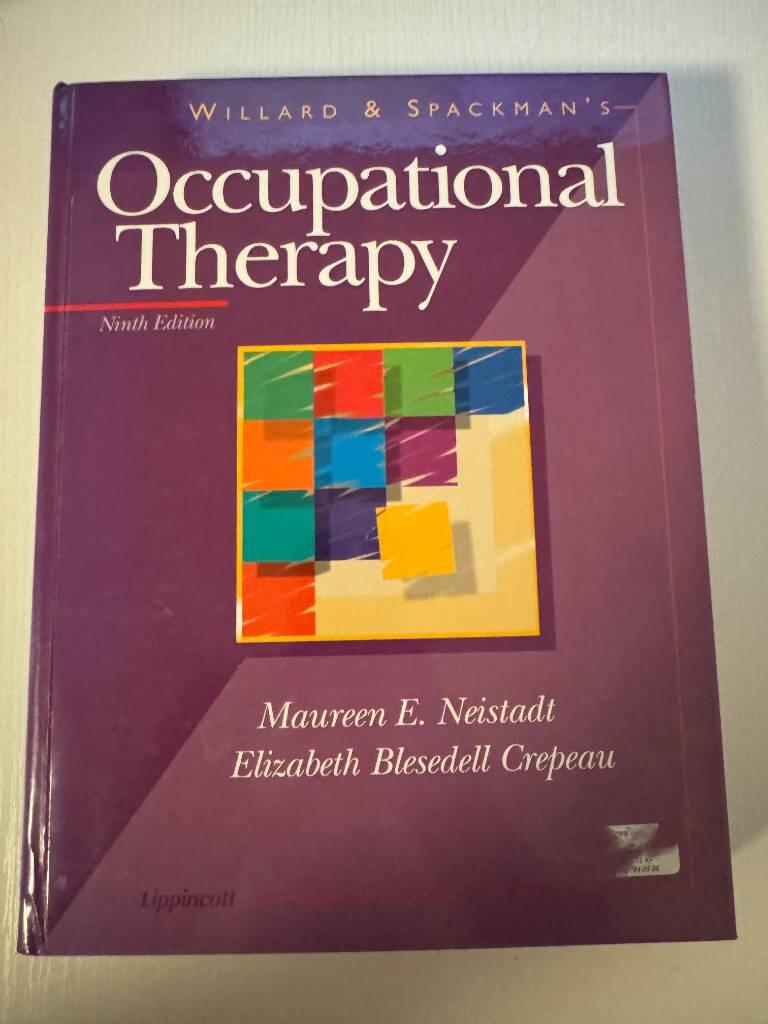 Willard and Spackman's occupational therapy