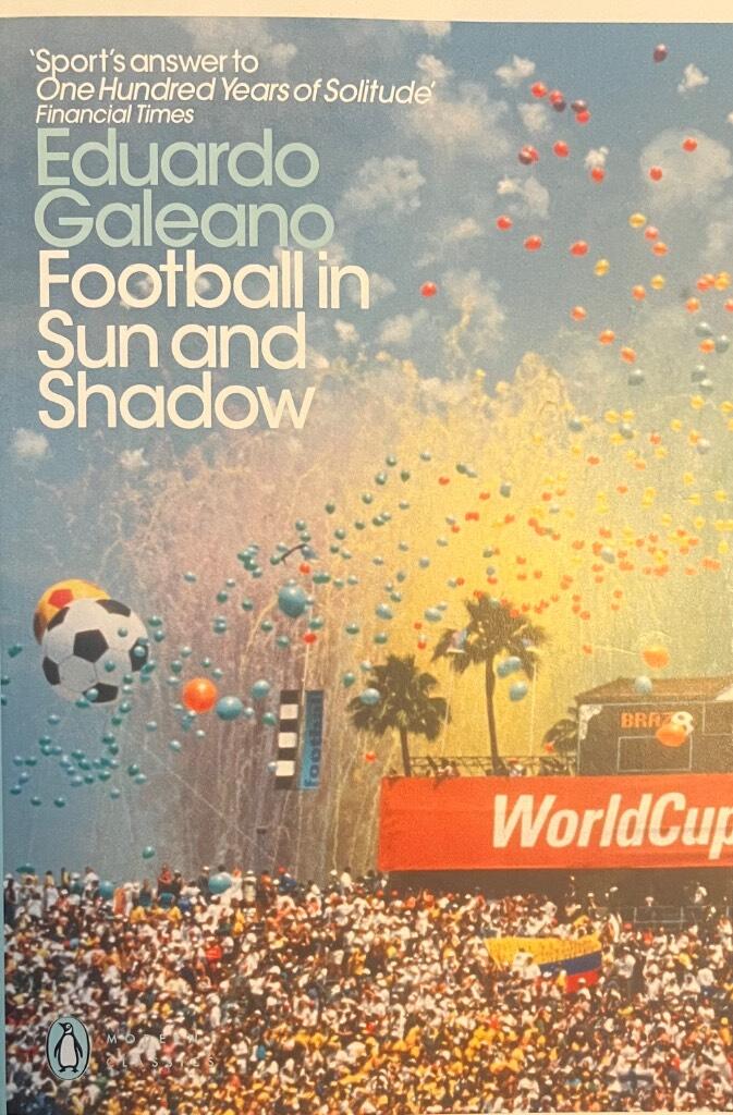Football in sun and shadow