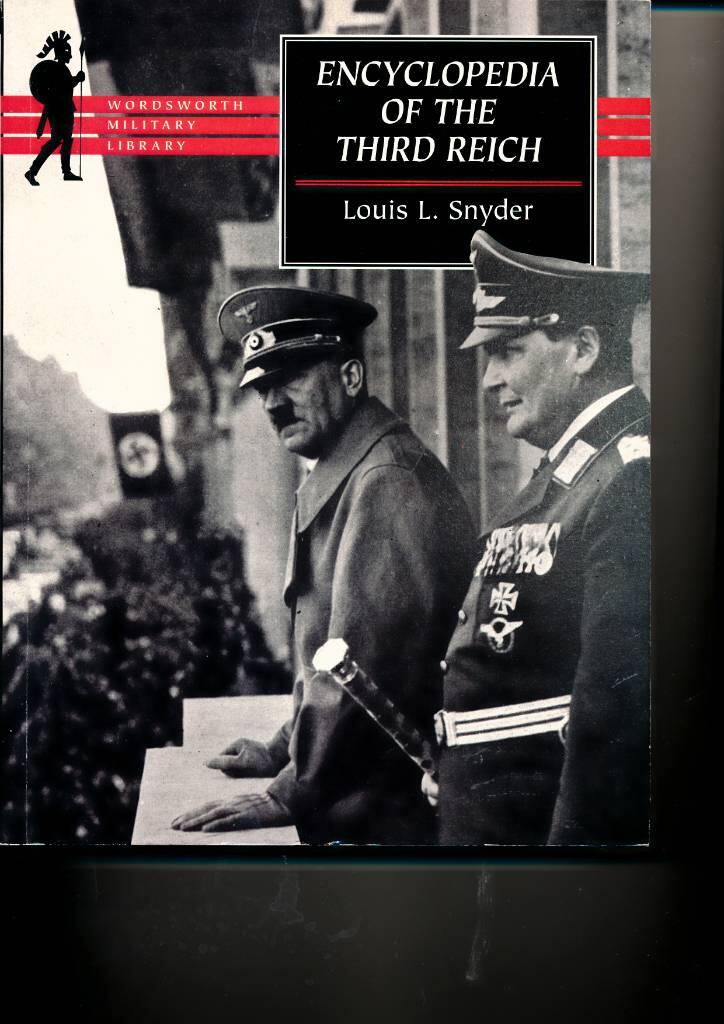 Encyclopedia of the third Reich