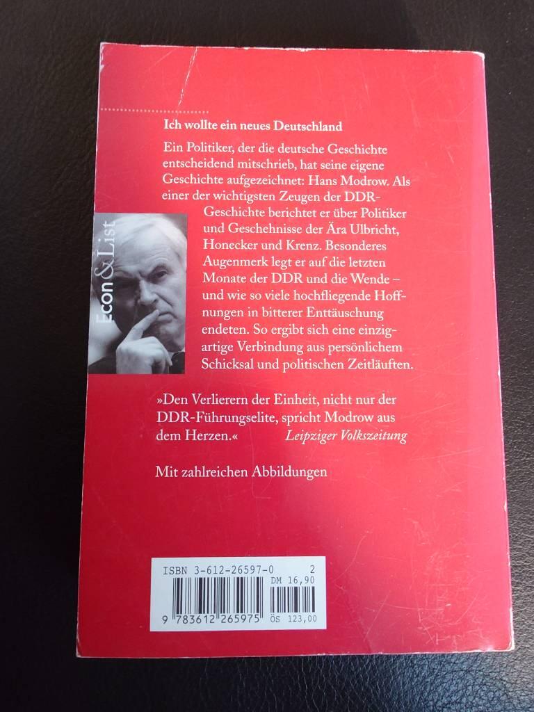 Ich wollte ein neues Deutschland