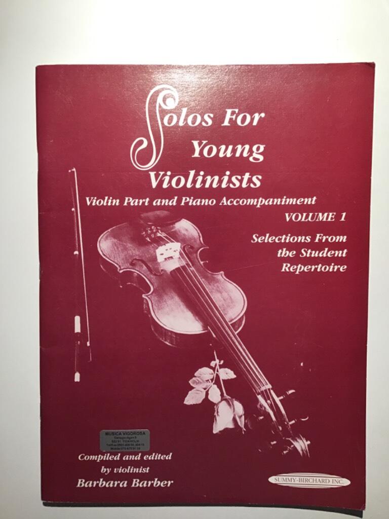 Suzuki solos for young violinist 1