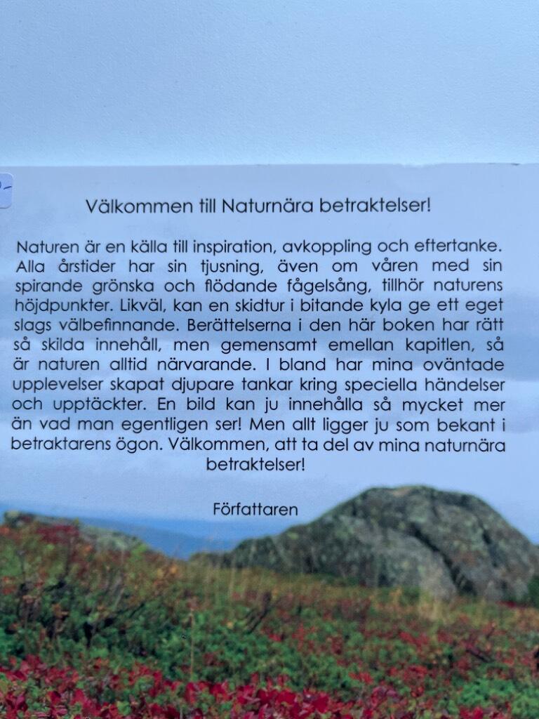 Naturn&auml;ra betraktelser