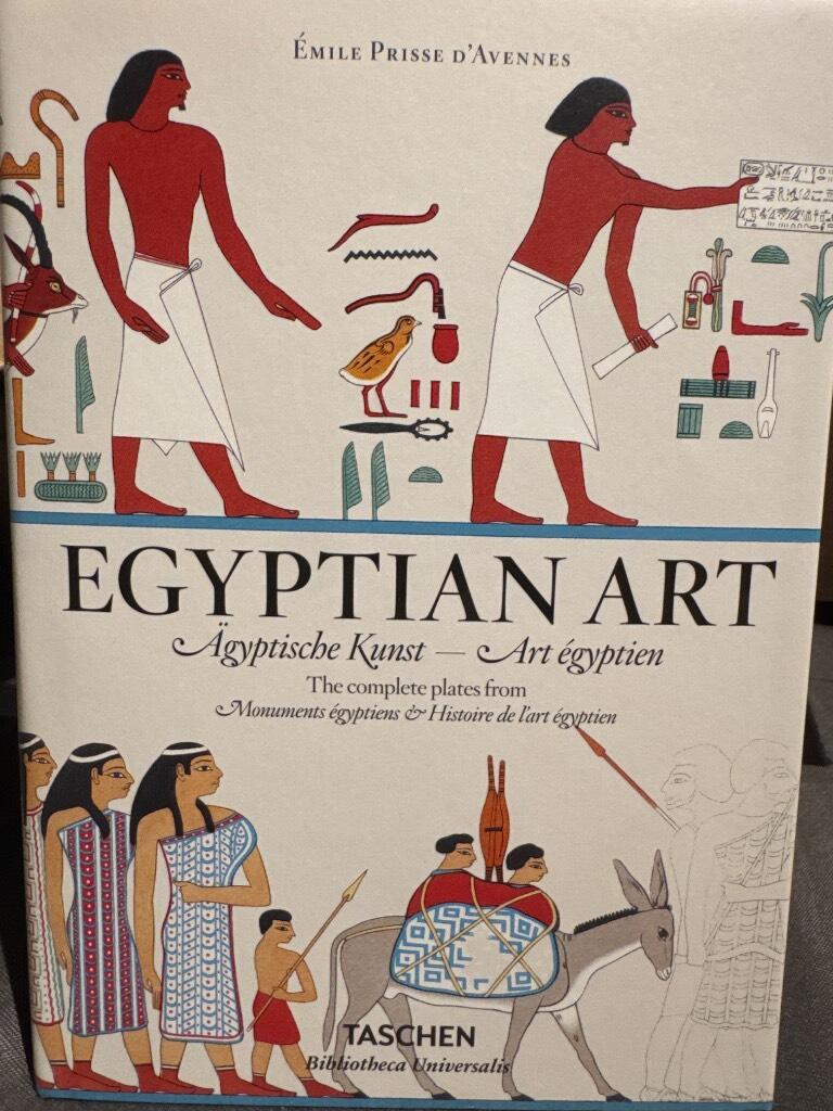 Egyptian art - the complete plates from Monuments égyptiens & Histoire de l'art égyptien = Ägyptische Kunst : sämtliche Tafeln aus Monuments égyptiens & Histoire de l'art égyptien = L'Art Égyptien : toutes les planches de Monuments égyptiens & Histoire de
