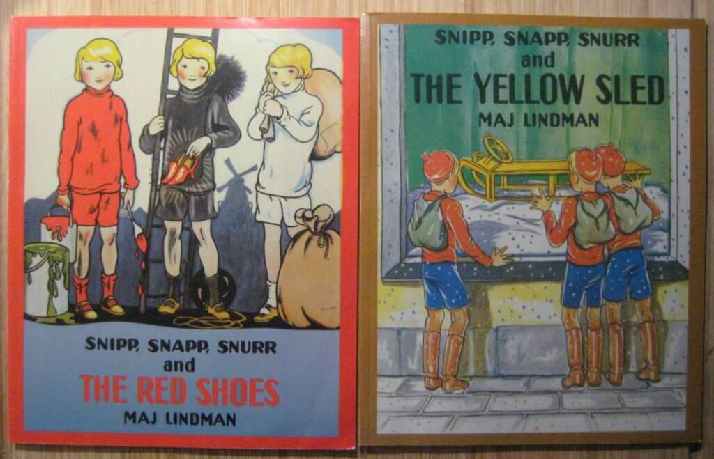 Snipp, Snapp, Snurr, and the red shoes