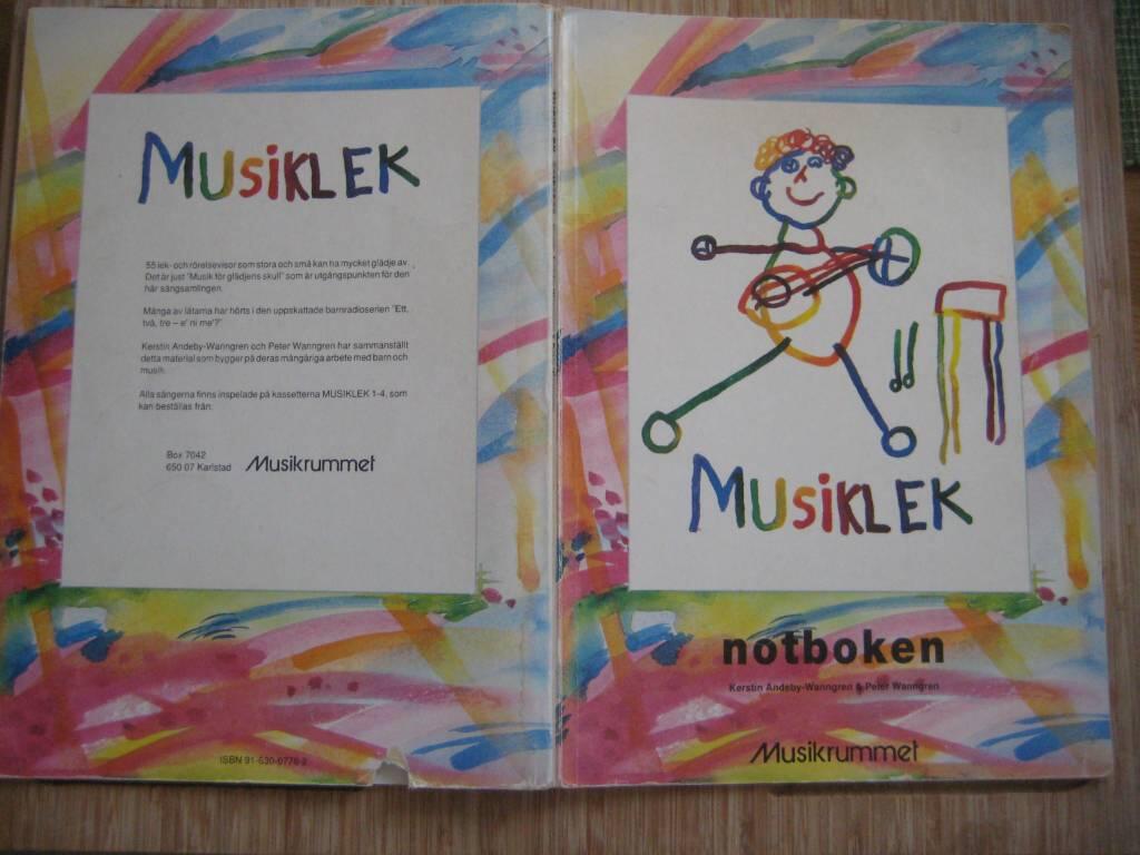 Musiklek [Musiktryck] notboken