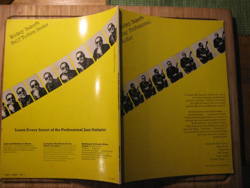 Mickey Baker's play professional guitar