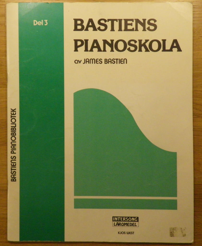 Bastiens pianoskola. [Musiktryck]