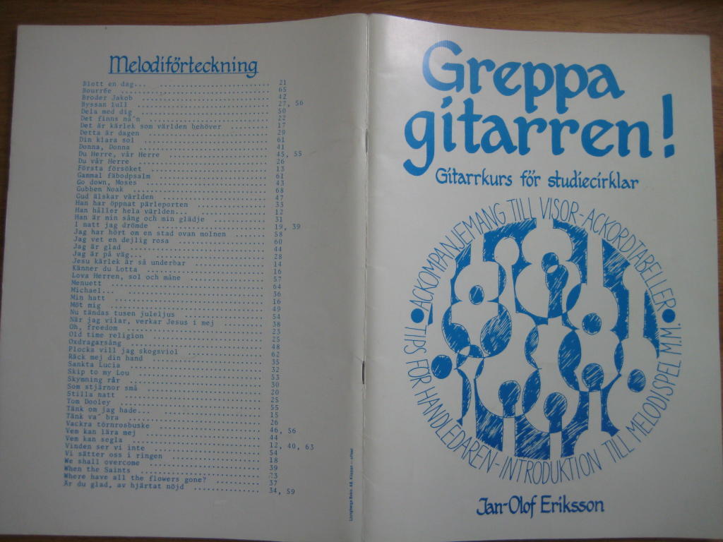 Greppa gitarren [Musiktryck] gitarrkurs f&ouml;r studiecirklar
