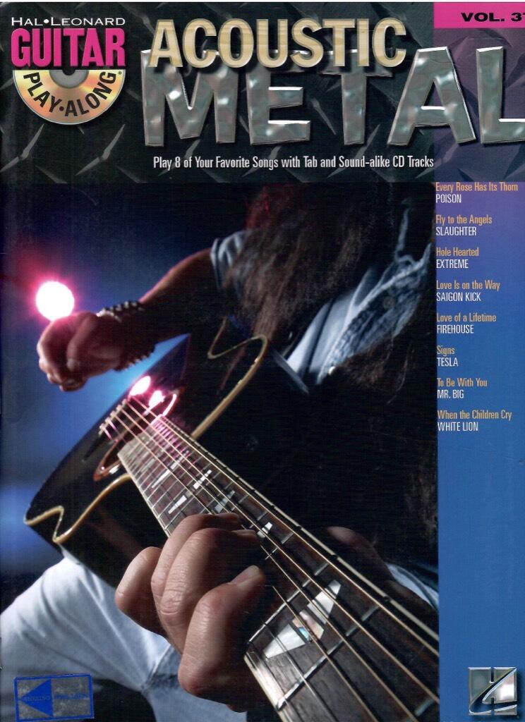 Acoustic metal - [play 8 of your favorite songs with tab and sound-alike CD tracks
