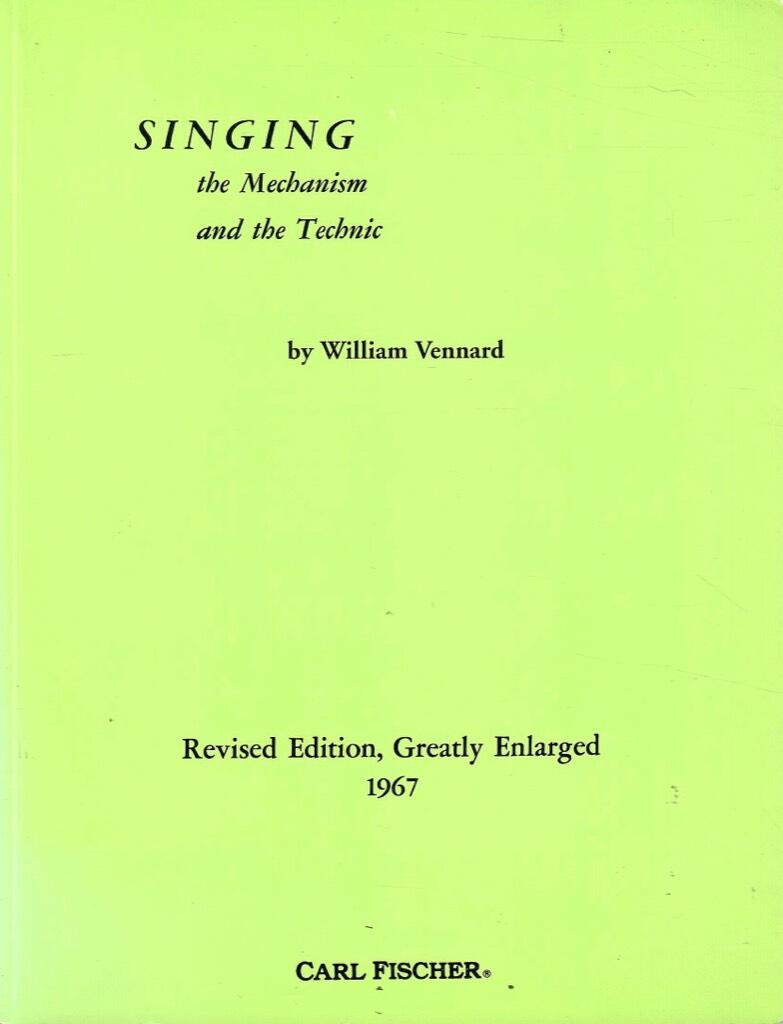 Singing - the mechanism and the technic