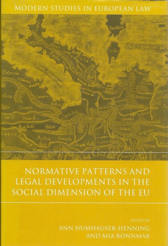 Normative patterns and legal developments in the social dimension of the EU