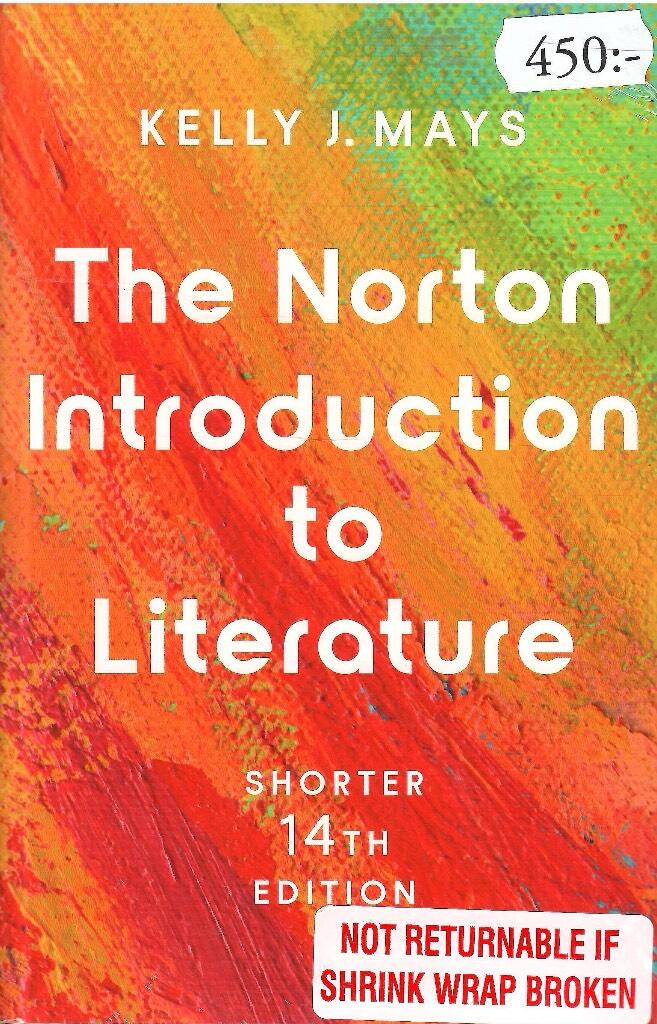 The Norton Introduction to literature