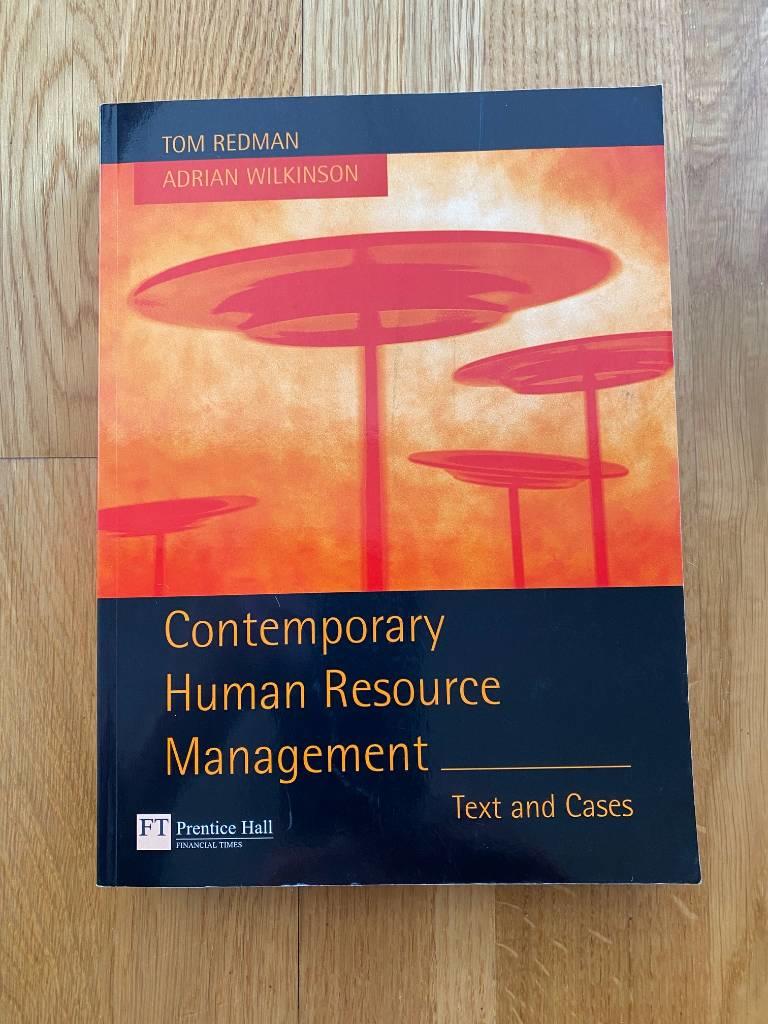 Contemporary Human Resource Management