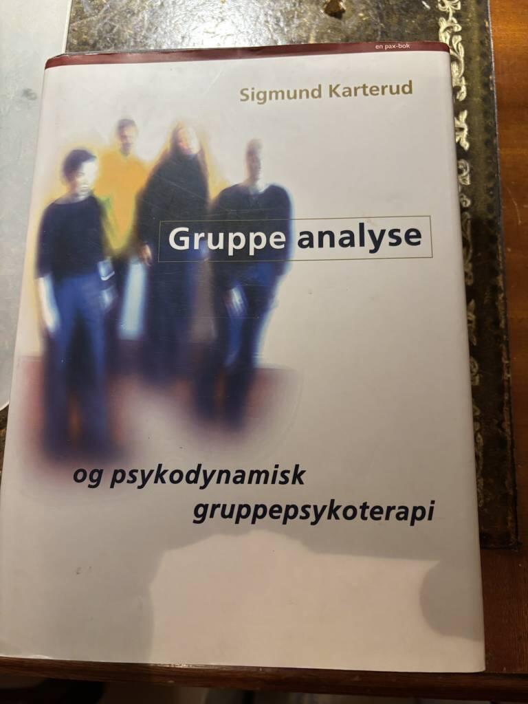Gruppeanalyse og psykodynamisk gruppepsykoterapi