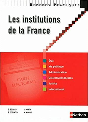 Les institutions de la France [Texte imprim&eacute;]