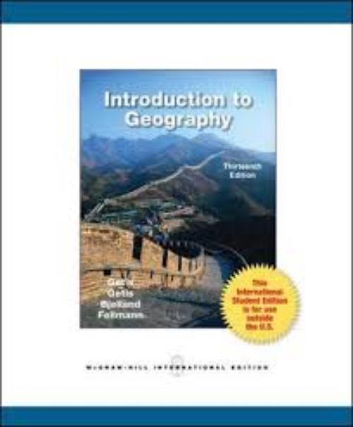 Introduction to geography