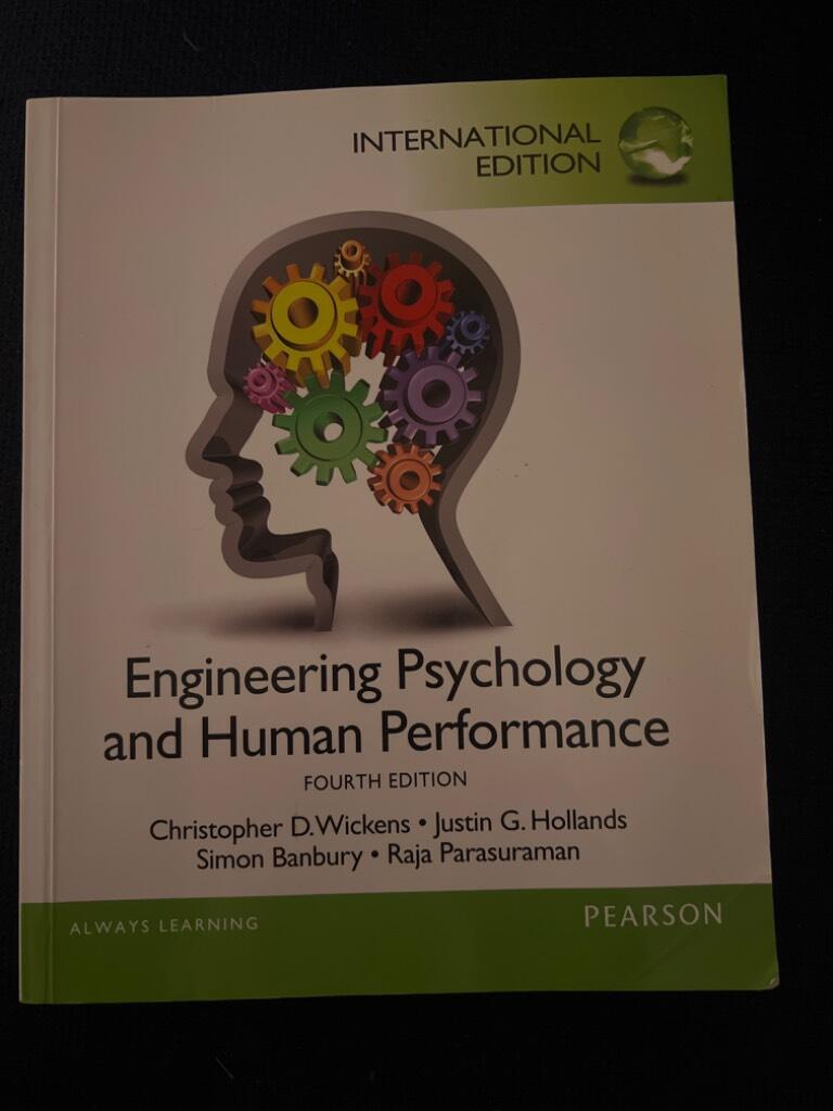 Engineering psychology and human performance [Elektronisk resurs]