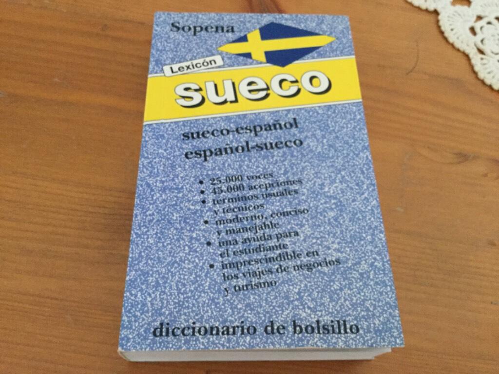 Diccionario sueco-espa&ntilde;ol y espa&ntilde;ol-sueco