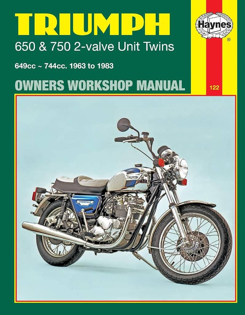 Triumph 650 & 750 4-valve twins owners workshop manual