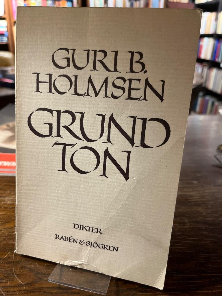 Grundton : [dikter]