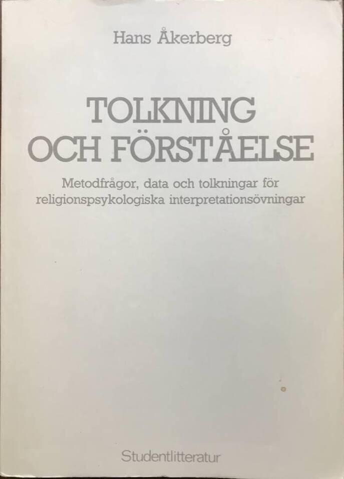 Tolkning och f&ouml;rst&aring;else
