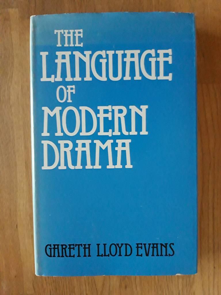 The language of modern drama