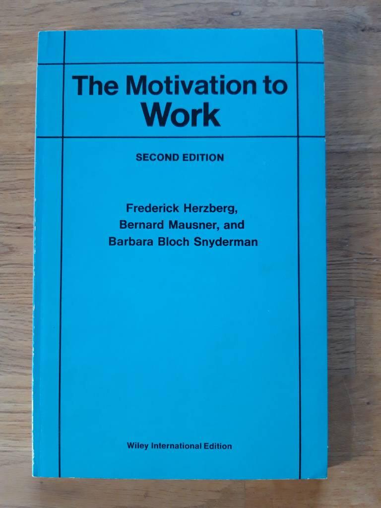 The motivation to work