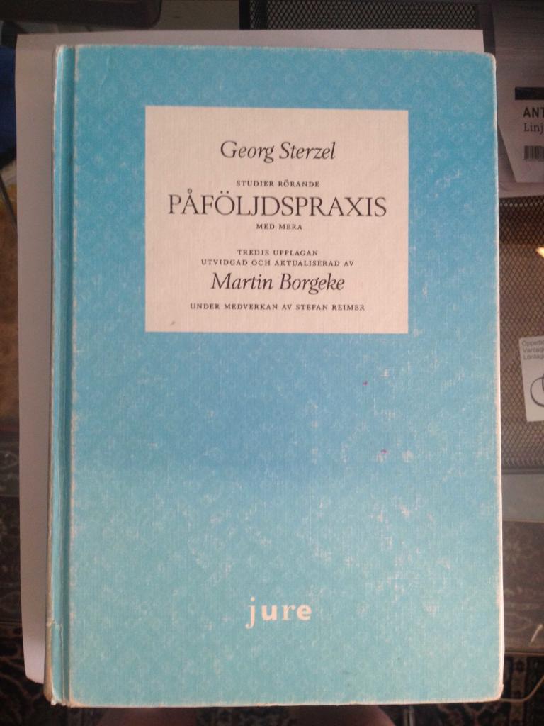 Studier rörande påföljdspraxis m.m