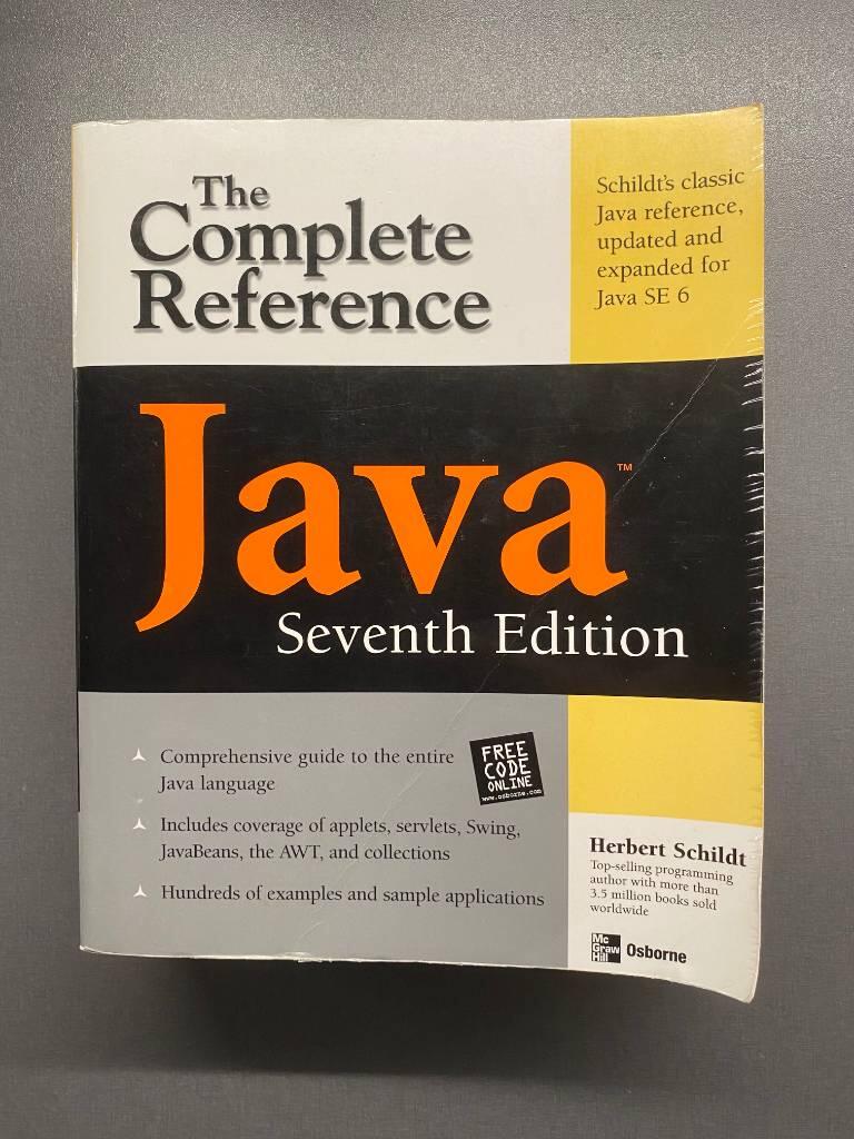 Java - the complete reference