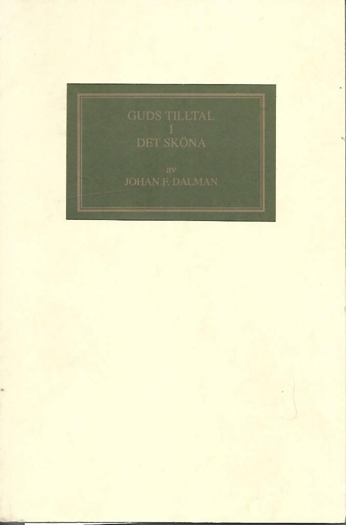 Guds tilltal i det sk&ouml;na : Anthony Ashley Cooper, den tredje earlens av Shaftesbury teologiska estetik = [God's address as beauty] : [the theological aesthetics of the third Earl of Shaftesbury]