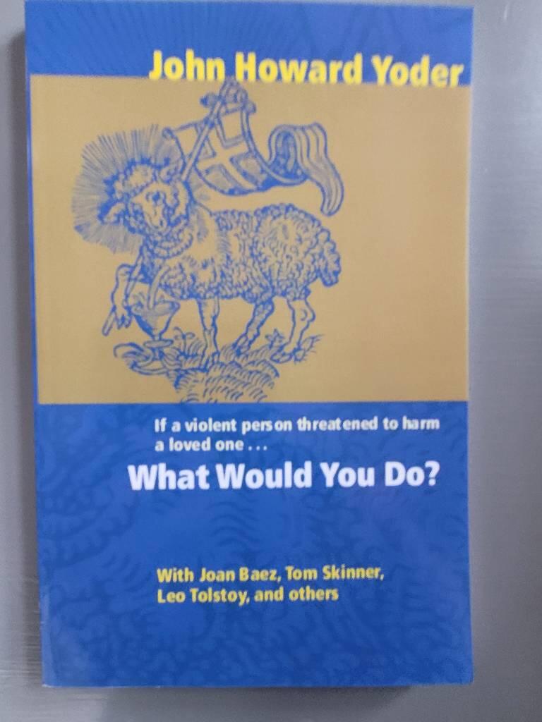 What would you do? - a serious answer to a standard question