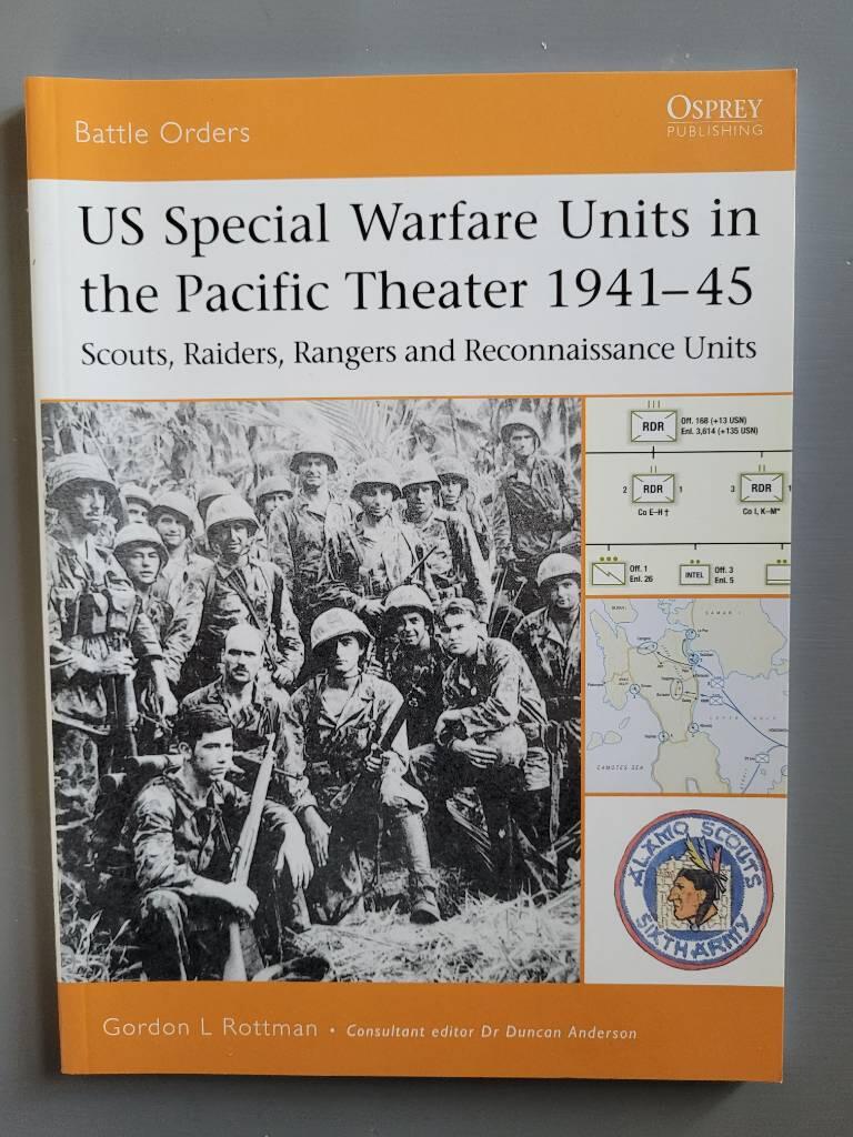 US special warfare units in the Pacific Theater 1941-45 - scouts, raiders, rangers and reconnaissance units