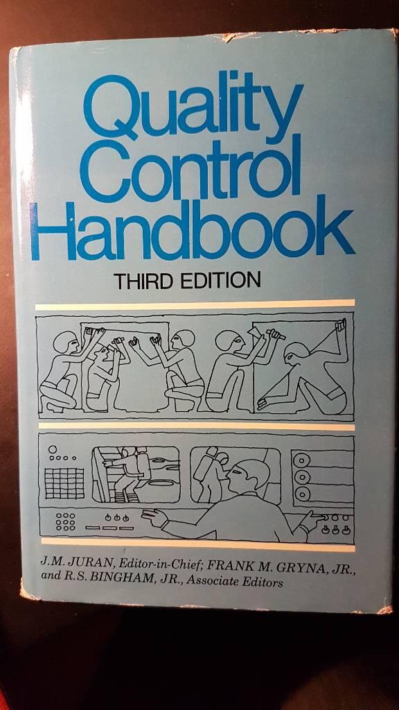 Quality control handbook