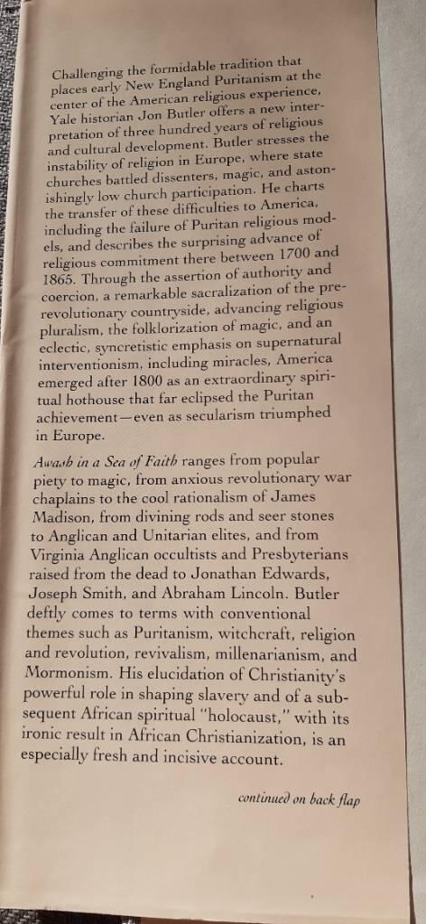 Awash in a sea of faith - Christianizing the American people