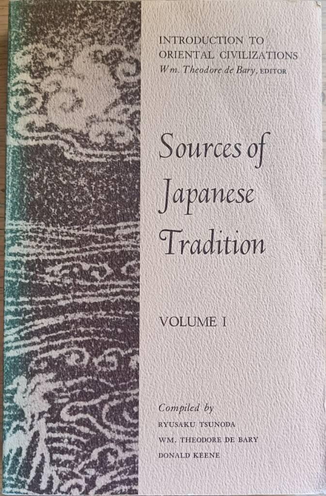 Sources of Japanese tradition