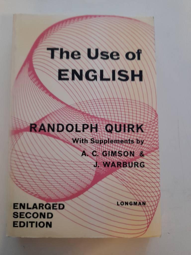 The use of English