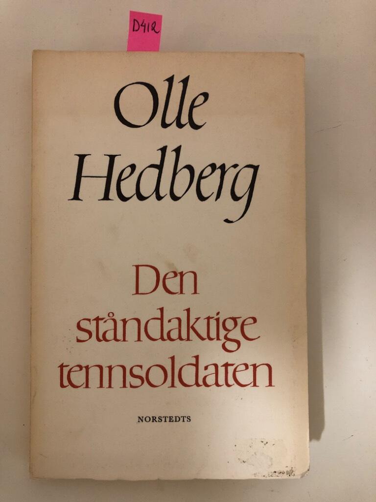 Den st&aring;ndaktige tennsoldaten