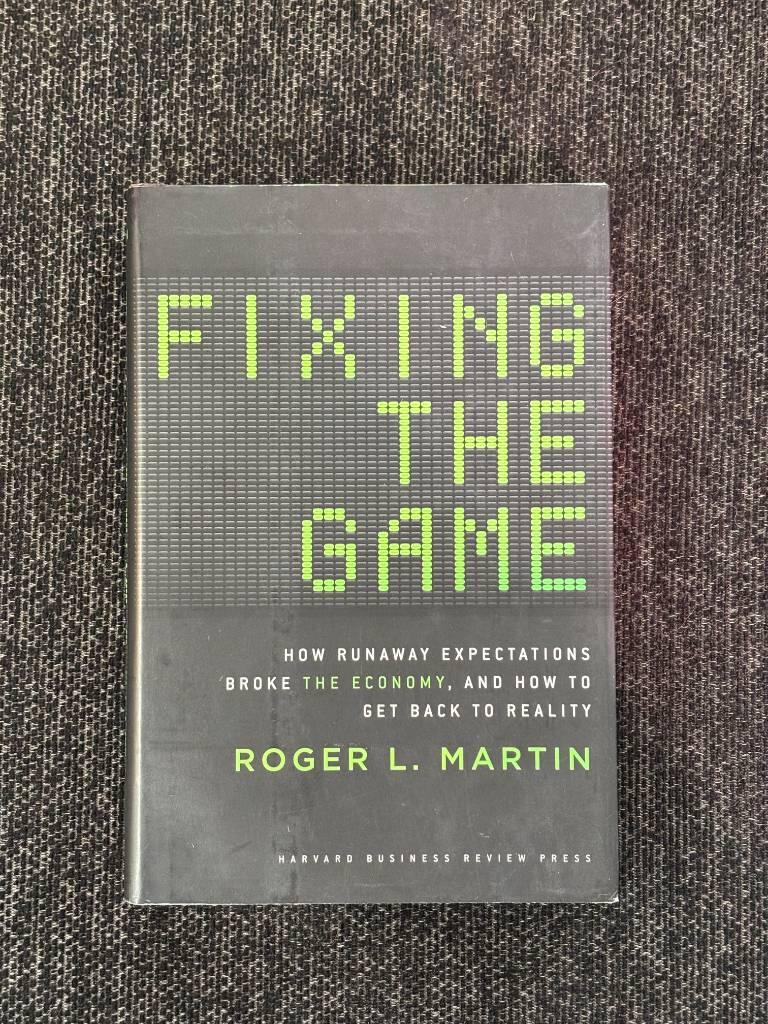 Fixing the game