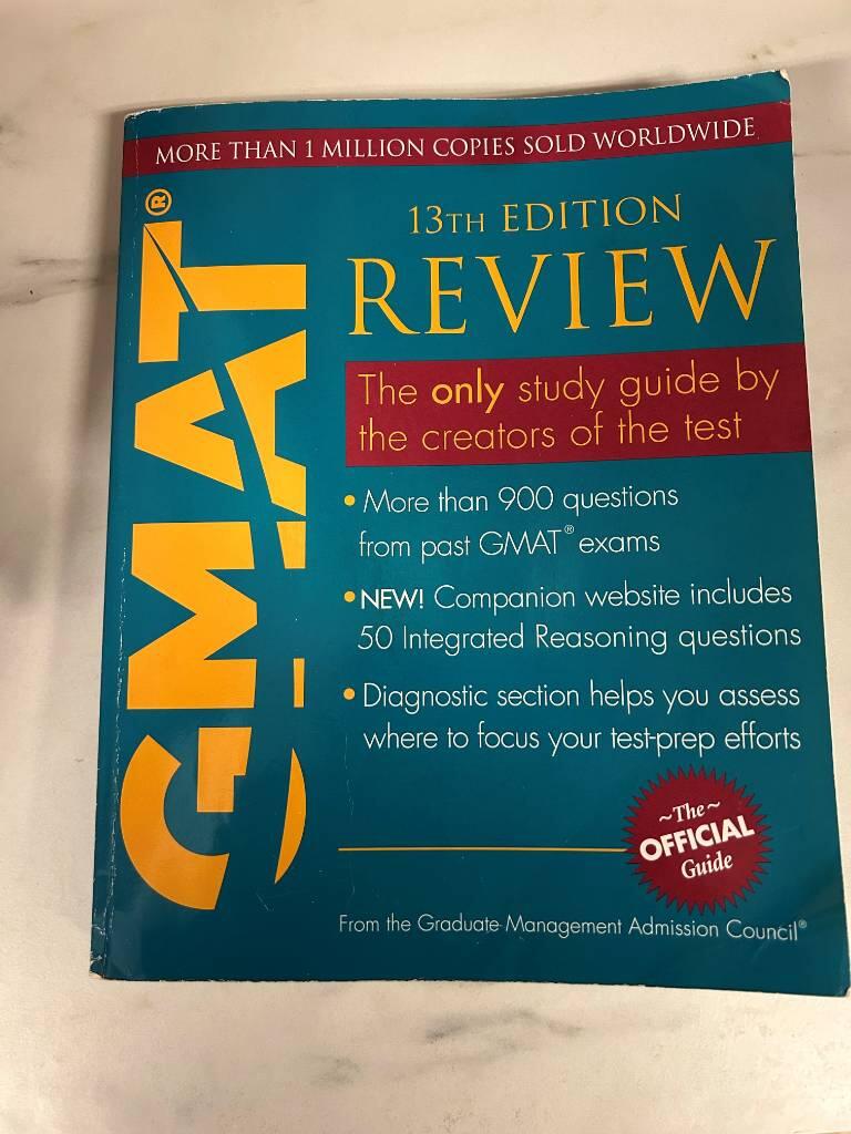 GMAT review - the official guide