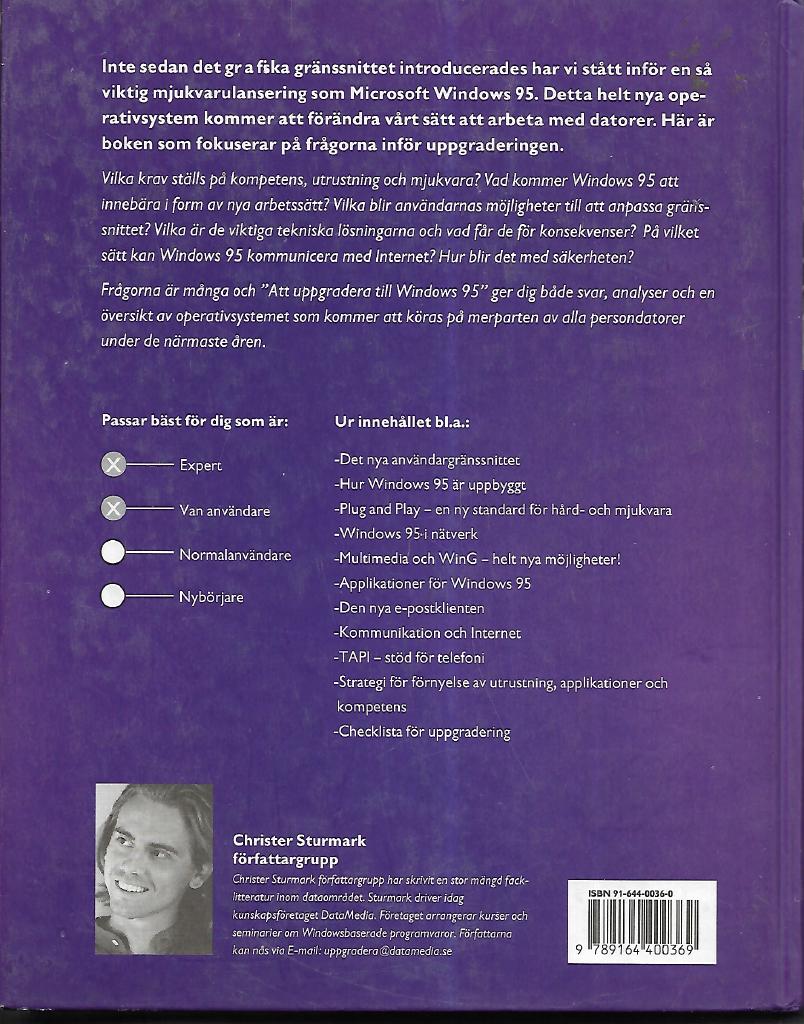 Att uppgradera till Windows 95