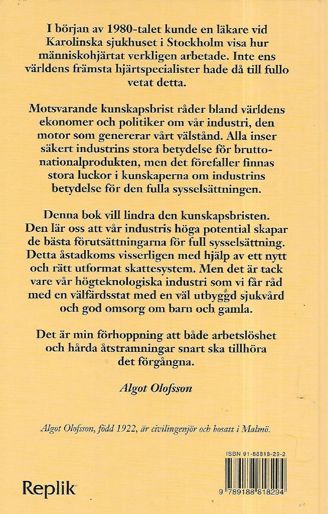 Den spegelv&auml;nda skatten eller Hur alla f&aring;r arbete