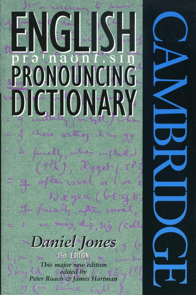 English pronouncing dictionary