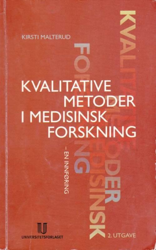 Kvalitative metoder i medicinsk forskning
