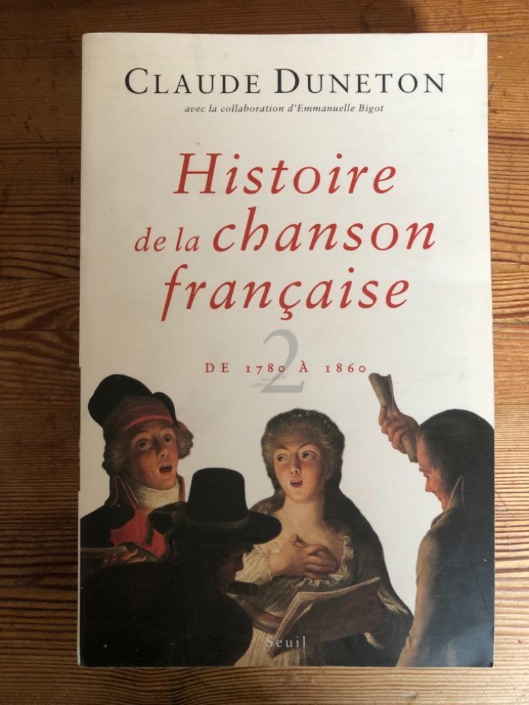 Histoire de la chanson fran&ccedil;aise