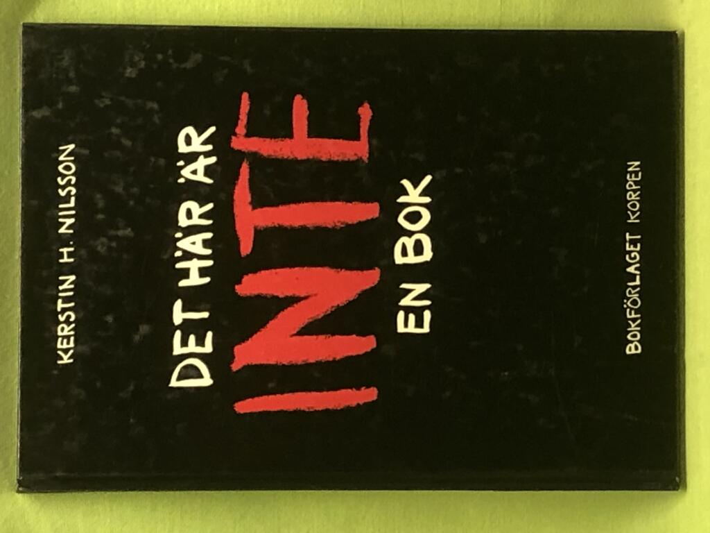 Det h&auml;r &auml;r inte en bok