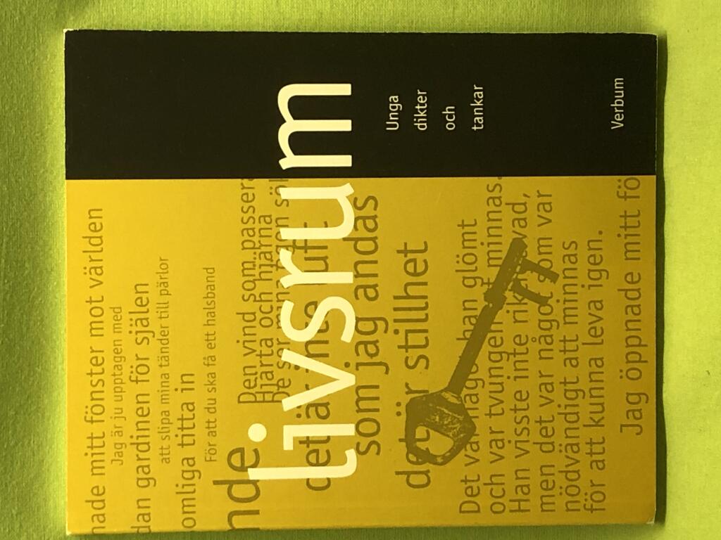 Livsrum : unga dikter och tankar