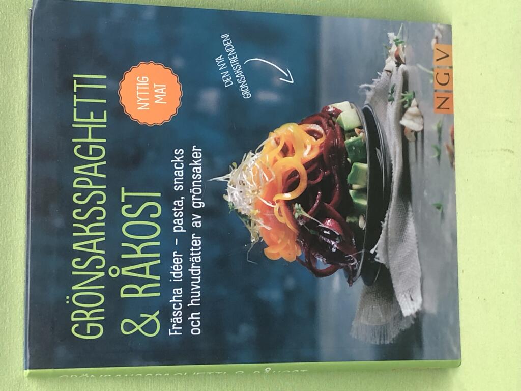Gr&ouml;nsaksspaghetti & r&aring;kost
