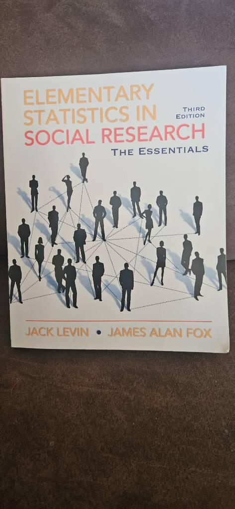 Elementary statistics in social research - the essentials